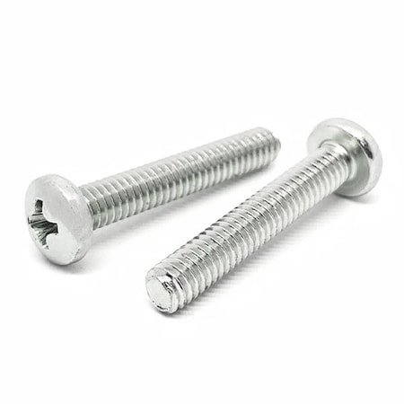 Boltsandnuts.Com M3-0.50 x 8 mm Phillips Pan Machine Screw, Plain 316 Stainless Steel, 500 PK M3C08PPHMSA4-500